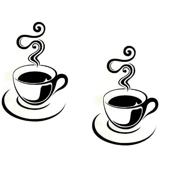 2st Kaffekopp Kaffekoppar Väggdekor