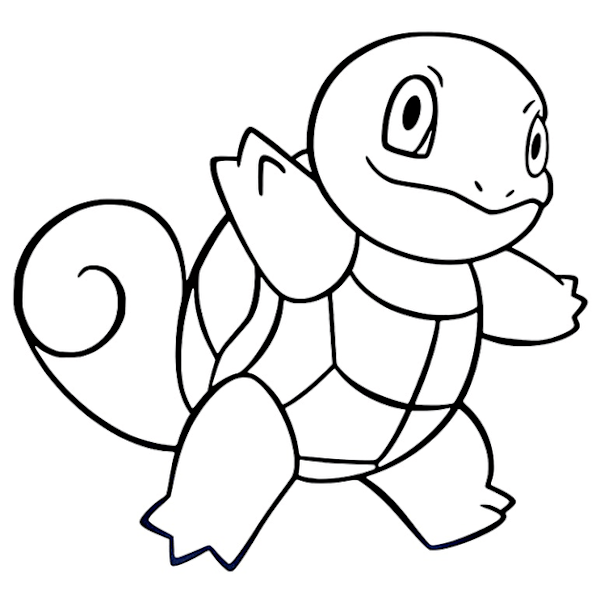 Väggdekor - Pokemon Squirtle