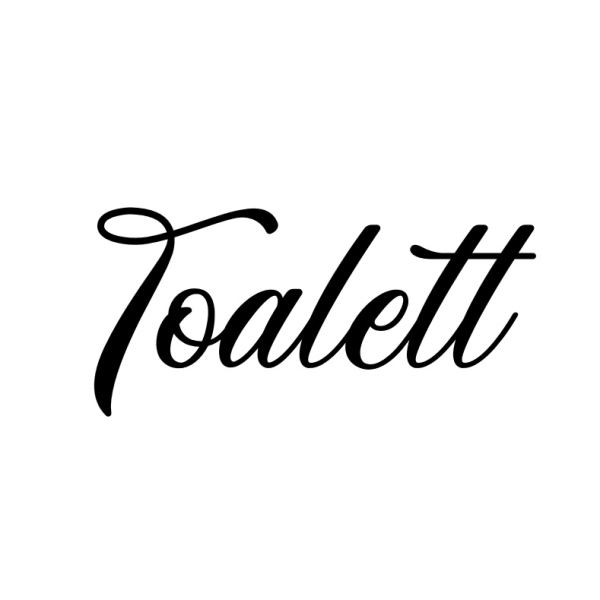 Väggord - Toalett