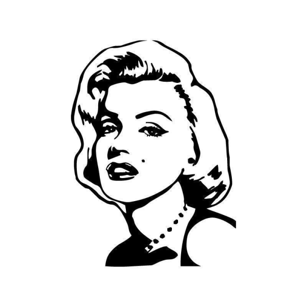 Väggdekor - Marilyn Monroe
