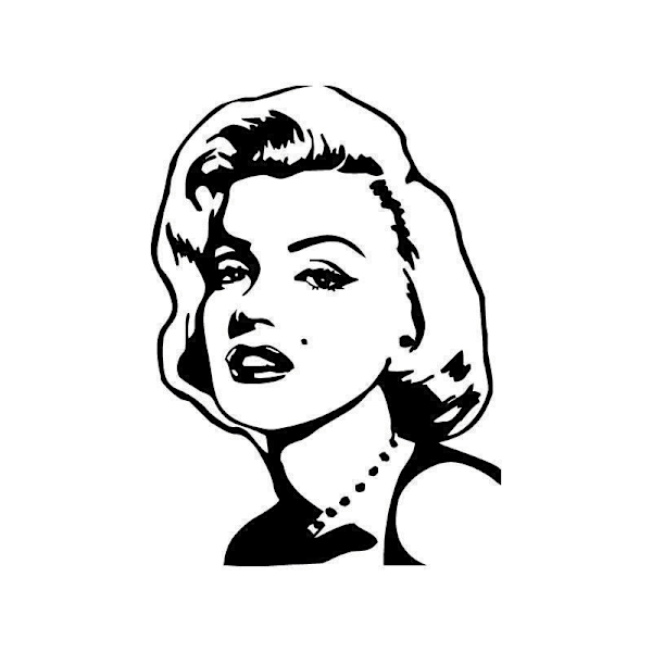 Väggdekor - Marilyn Monroe