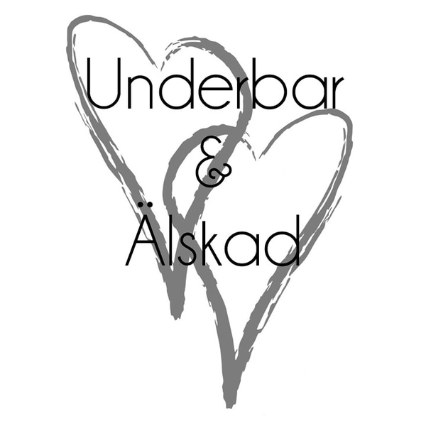 Väggord/Väggdekor - Underbar & Älskad