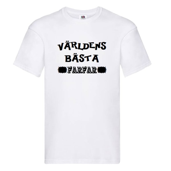 T-shirt - VÄRLDENS BÄSTA FARFAR M