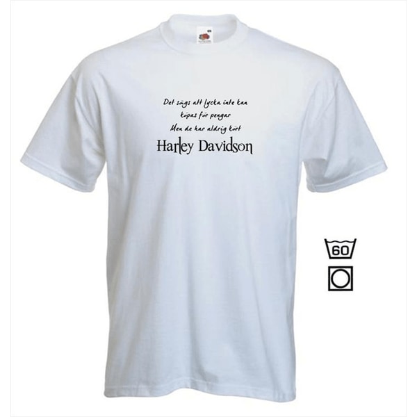 T-shirt - Det sägs att lycka...Harley Davidson M