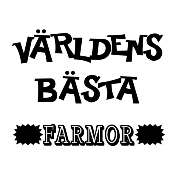 T-shirt - VÄRLDENS BÄSTA FARMOR XXL