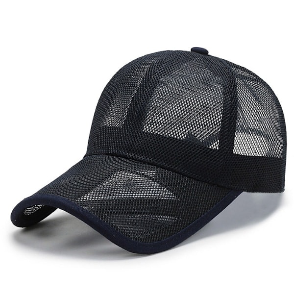 Basebollkeps för män, sommar, sport, mesh, basebollkeps för kvinnor, sommar, solhatt, sommarhatt, sommarkeps, justerbar, andningsbar, snabbtorkande