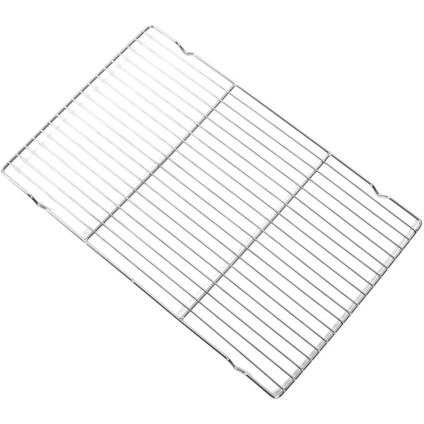 Bakplate Stativ Sett med 2, Grillstativ for Risting og Tørking, Rektangulær 45X29Cm, Ovn- og Oppvaskmaskinsikker