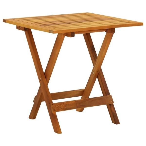 vidaXL Akacia Trädgårdsbord Brun Brown