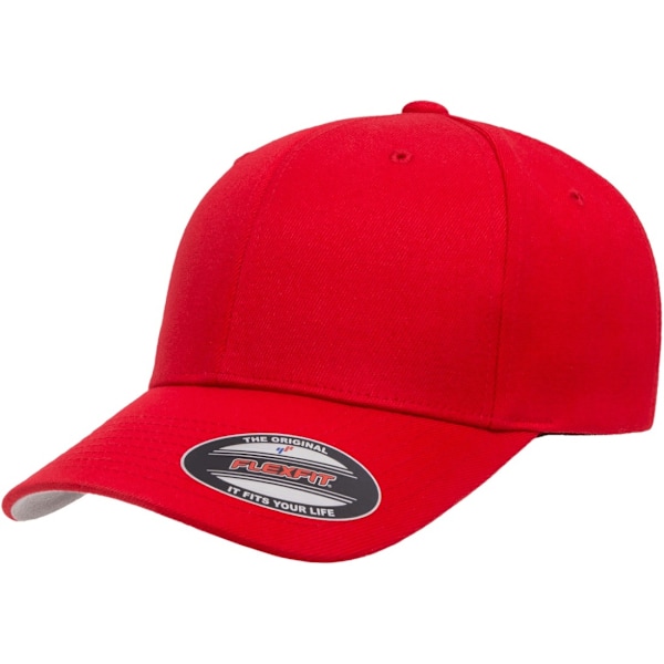 Flexfit By Yupoong Villasekoitteinen Baseball-lippis L/XL Punainen Red L/XL Red