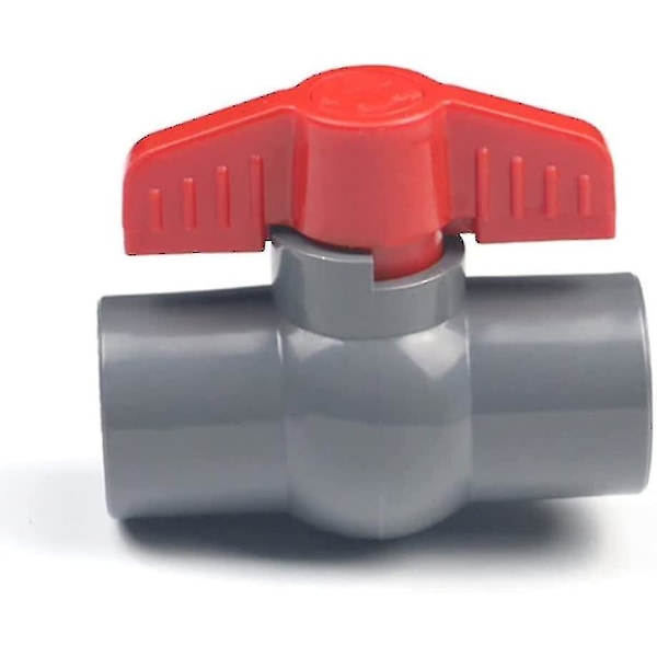 PVC Kulventil, Plastkulventil 40mm