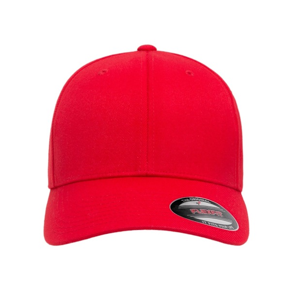 Flexfit By Yupoong Villasekoitteinen Baseball-lippis L/XL Punainen Red L/XL Red