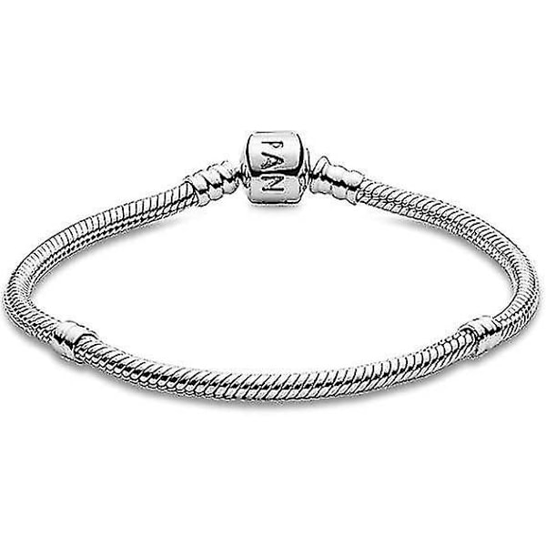 Pandora Moments Armband i Sterlingsilver med Ikoniskt Ormkedjemönster för Berlocker för Kvinnor 16cm
