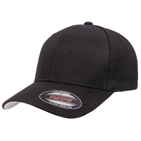 Flexfit By Yupoong Uldblandet Baseballkasket S/M Sort Black S/M Black