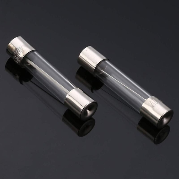 72 stk. 250V 0,5A-30A Glasrør Blandet 6X30Mm Elektrisk Sikringssæt