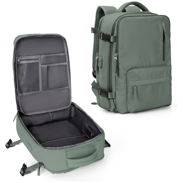 Ryggsäck, stor, bärbar ryggsäck Military Green Plus size 33 * 22 * 47CM