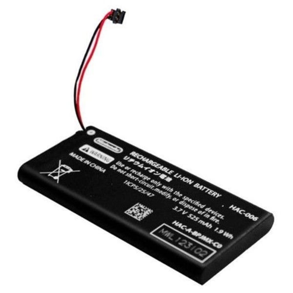 Srna 525mah oppladbart batteri for Switch Joy-con Gamepad Batterireparasjonstilbehør - svart