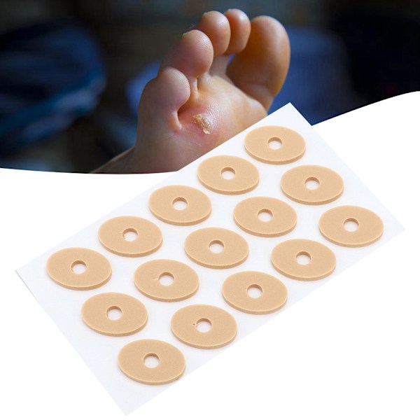 15 st majsplåster för fötter för liktornar och smärta i fötterna (liten oval form)