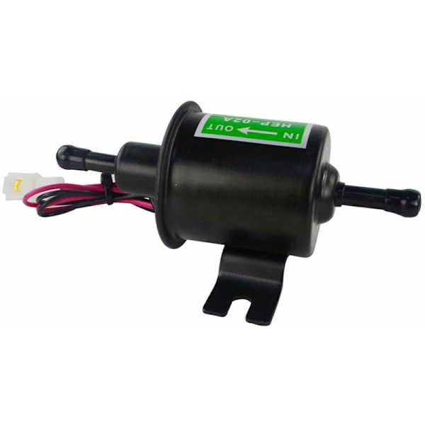 Universell 12V Kraftig Elektrisk Bränslepump Solid Metall Bensin Bränslepump Bränsle Bensin Överföringspump 12 Volt HEP-02A