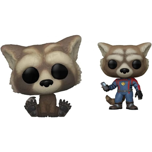 Marvel Guardians Of the Galaxy Rocket Raccoon samlarbar vinylfigur - presentidéleksaker för barn och vuxna - filmfans 1203