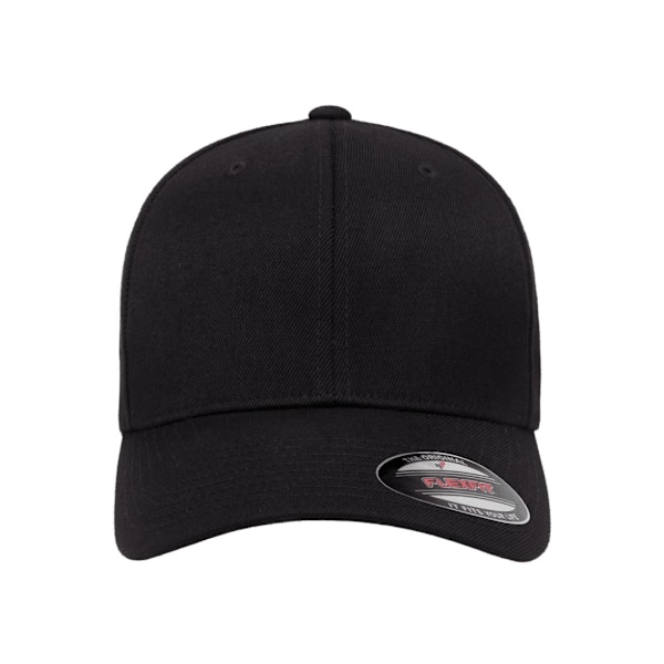 Flexfit By Yupoong Ullblandad Baseballkeps S/M Svart S/M Black