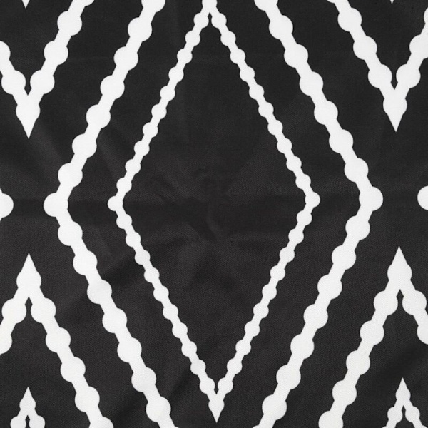 Vedenpitävät Boho Ulkotyynynpäälliset Geometriset Tyynynpäälliset Patiolle Puutarhaan 2 kpl, 18 x 18 tuumaa 18x18 Musta