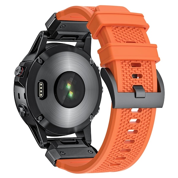 Fenix 5/5X/6X/7X 26 mm Klokkereim Robust Oransje 74
