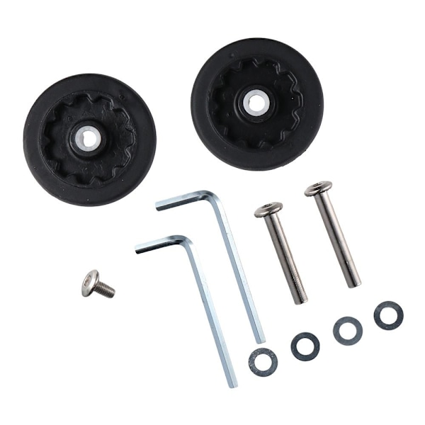 Matkalaukun pyörät vaihdettavat 51,5 x 22,5 mm 51.5x22.5mm