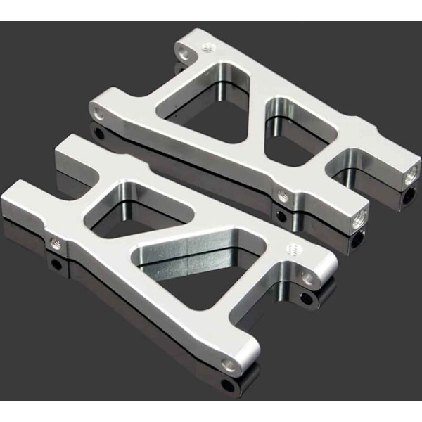 188021 Aolly Aluminium Metall Bakre Nedre Upphängningsarm 08050 för 94188 1/10 RC Bil Uppgraderingsdelar Tillbehör, A