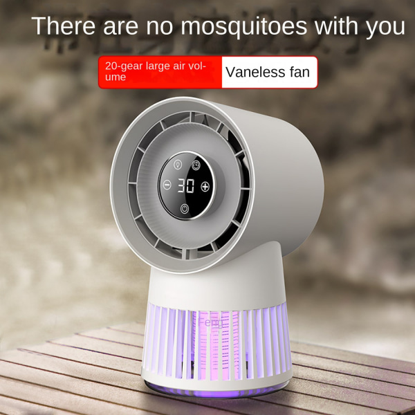 Mosquito Killer Lamp Elektrisk Mosquito Killer Trap Myggljus Insektsdödare inomhus & utomhus, Myggdödare för flugkontroll, sugfläkt