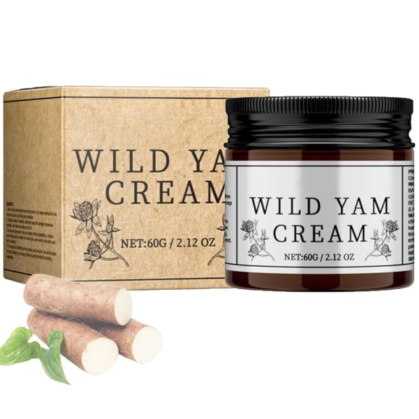 Ekologisk koncentrerad Wild Yam Cream, Natural Night Sweat Cream, Organic Wild Yam Cream, Ekologisk Wild Yam Cream ansiktsfuktare 2PCS