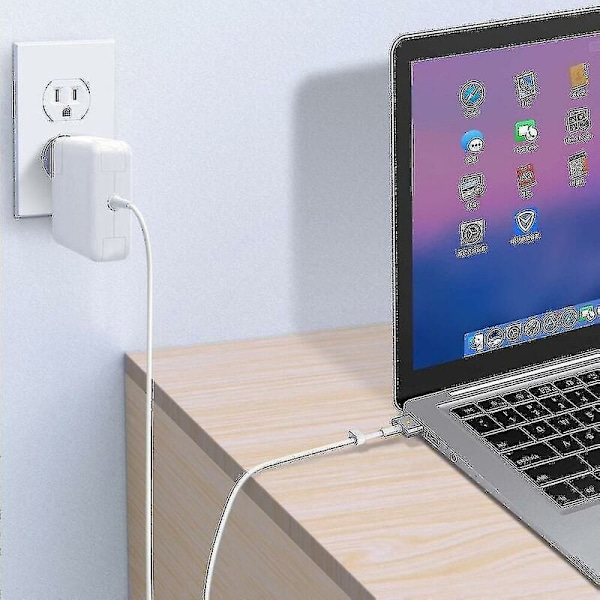 85W MagSafe 2 Strömadapter Laddare för MacBook Pro 13 15 Tum Retina-EU