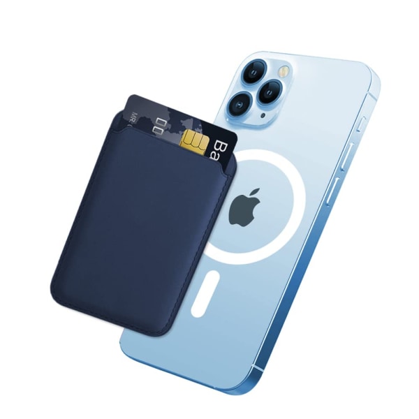 Plånbokshållare för magnetkort med MagSafe för iPhone 15/14/13/12-serien orange color