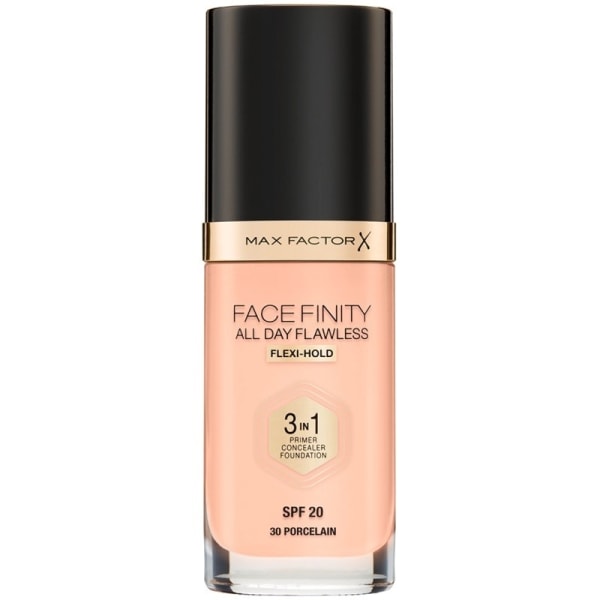 Max Factor Facefinity 3 In 1 Foundation 30 Porcelain Transparent