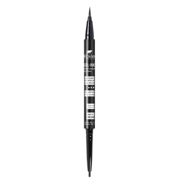 Kokie Gel-Ink Dual Ended Liner Black Black