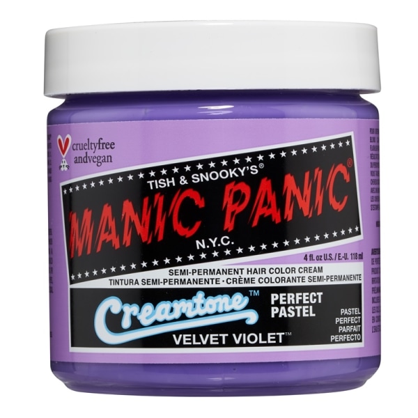 Manic Panic Classic Cream Pastel Velvet Violet 118ml Lila