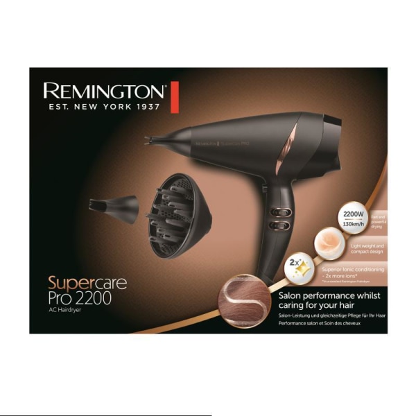 Remington Supercare PRO 2200 AC Hairdryer multifärg