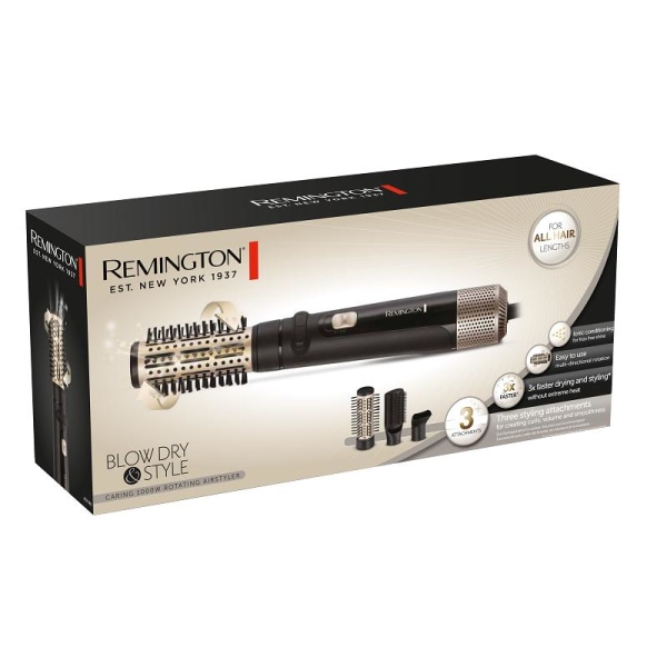 Remington Blow Dry & Style – Caring 1000W Rotating Airstyler Multicolor