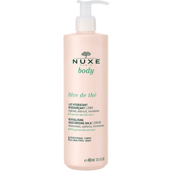 Nuxe Rêve de thé Revitalising Moisturising Milk 24H 400ml Rosa