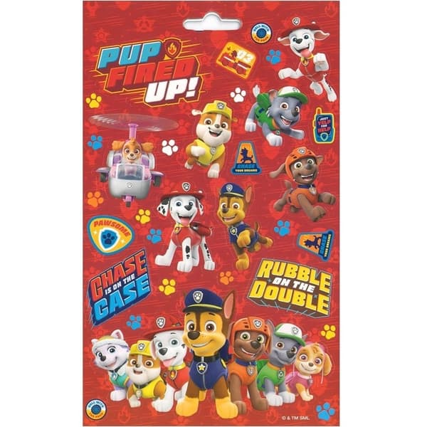 Paw Patrol 500 Stickers multifärg