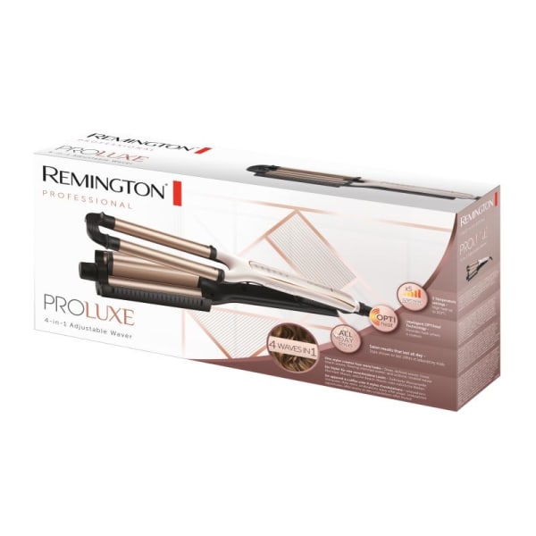 Remington PROluxe 4-in-1 Adjustable Waver multifärg