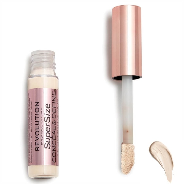Makeup Revolution Conceal & Define Supersize Concealer C1 Transparent