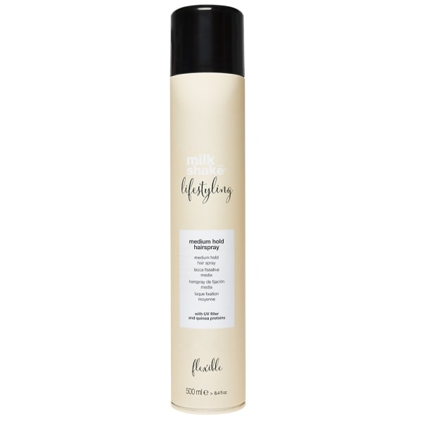 Milk_Shake Lifestyling Medium Hold Hairspray 500ml Yellow