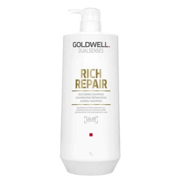 Goldwell Dualsenses Rich Repair Restoring Shampoo 1000ml Transparent 8b32 |  Transparent | 1143 | Fyndiq