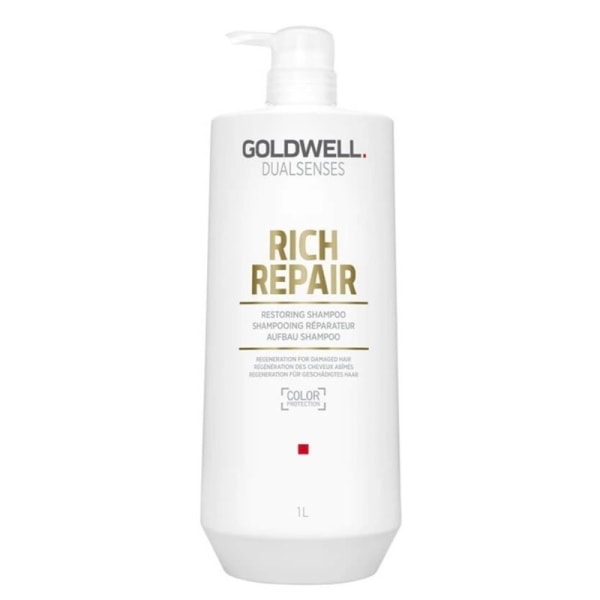 Goldwell Dualsenses Rich Repair Restoring Shampoo 1000ml Transparent