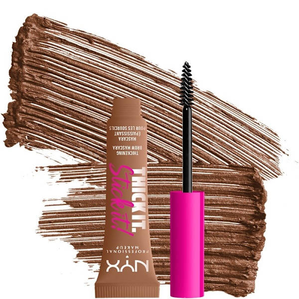 NYX PROF. MAKEUP  Thick it. Stick it! Brow Mascara - Auburn Transparent