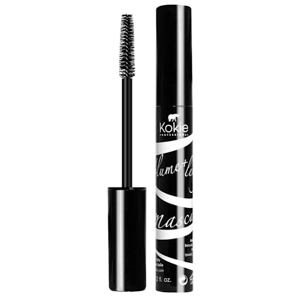 Kokie Volume + Length Mascara Black Black