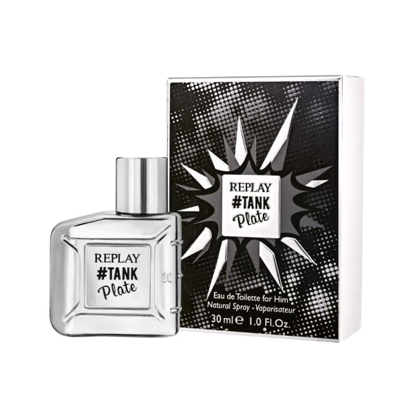 Replay # Tank Plate For Him Edt 30ml Silver