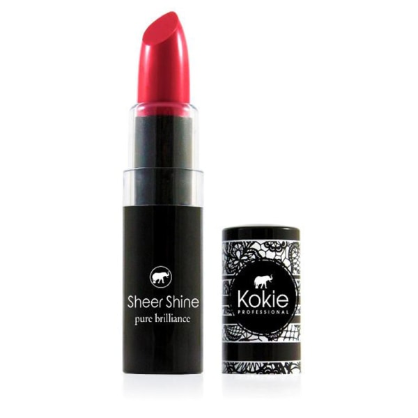 Kokie Sheer Shine Lipstick - Fairy Princess Red