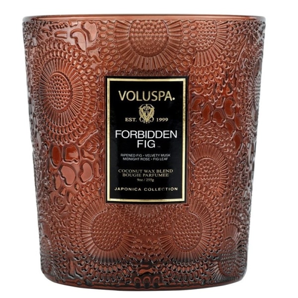 Voluspa Boxed Candle Forbidden Fig 255g Lila