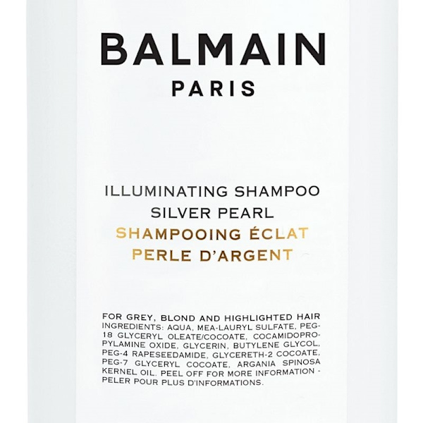 Balmain Illuminating Shampoo Silver Pearl 300ml White